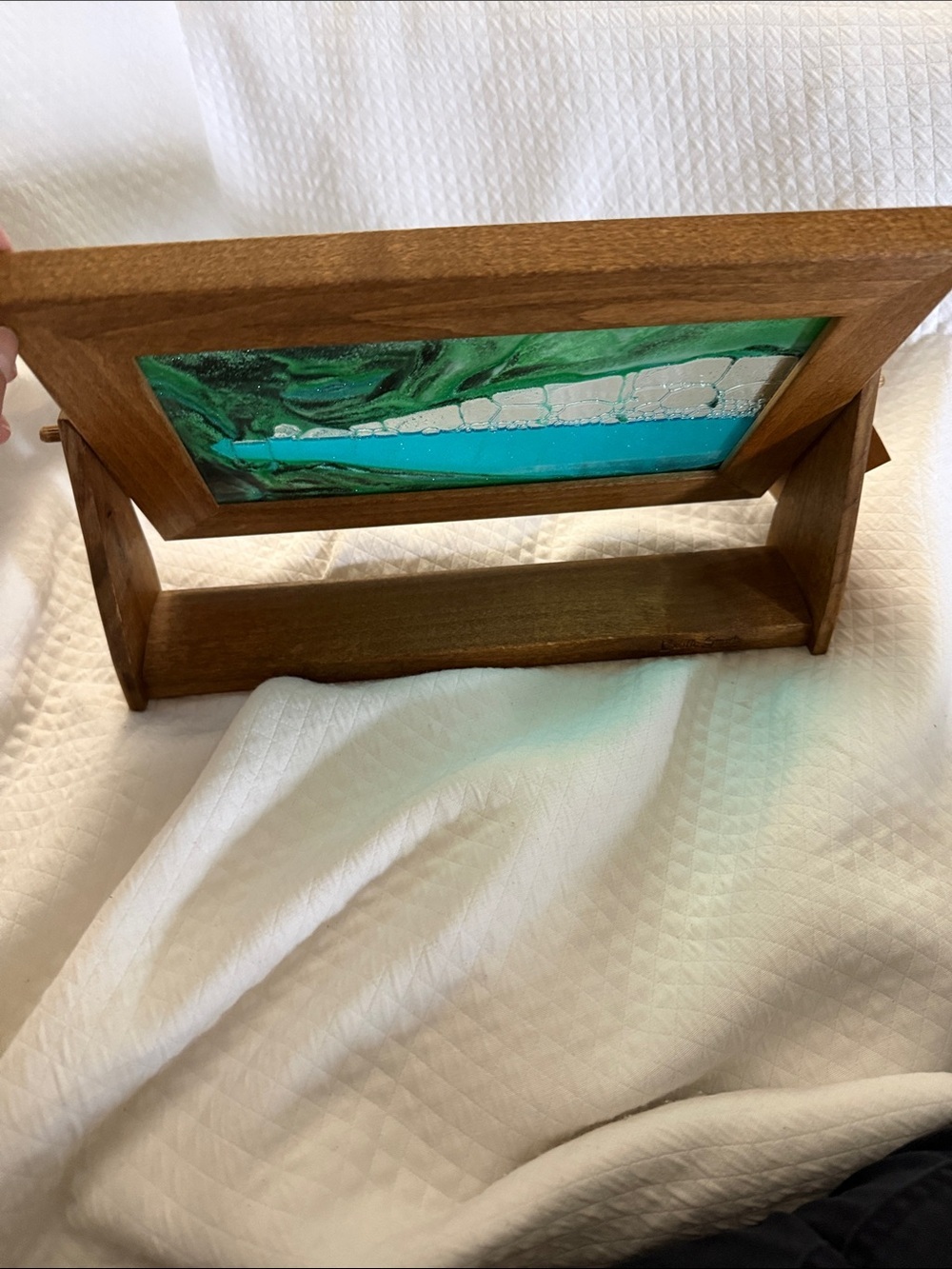 Exotic Sands Moving Sand Art by William Tabar Kinetic Art for desktop/bookshelf - Picture 9 of 9
